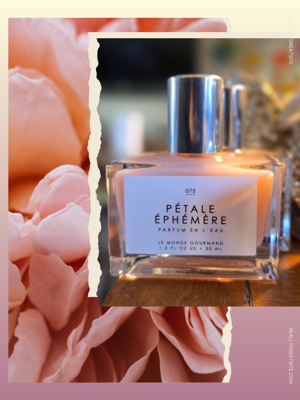 New Pétale Éphémère Le Monde Gourmand Parfum en L'Eau